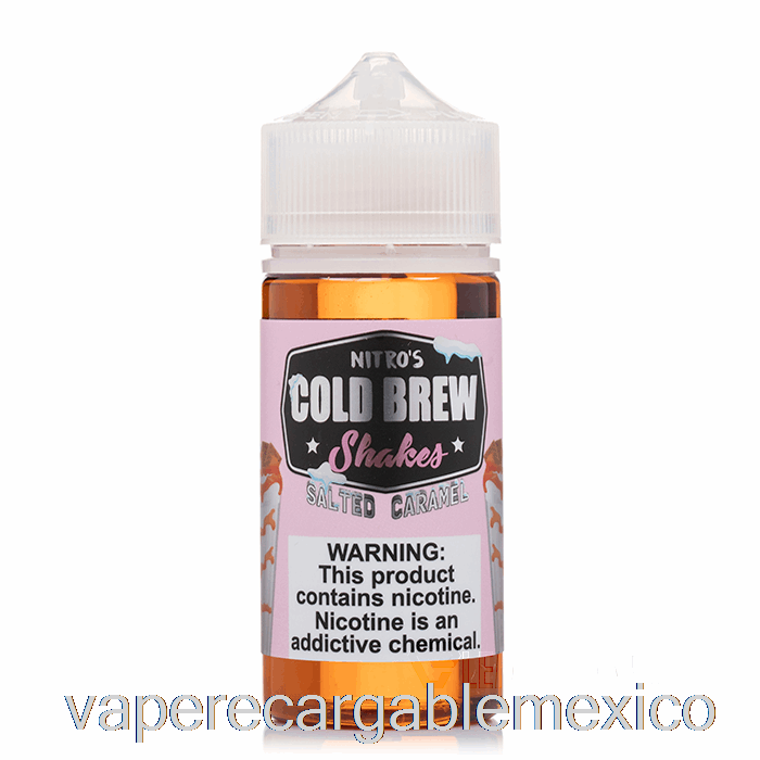 Vape Recargable Caramelo Salado - Nitros Cold Brew - 100ml 6mg